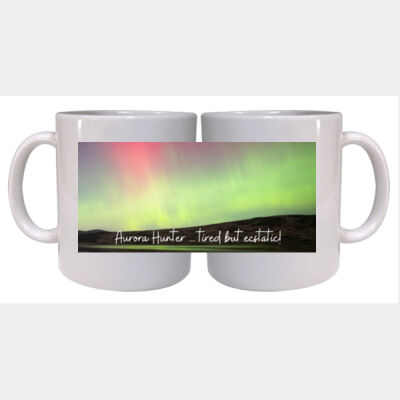 Aurora Hunter ... tired but ecstatic! Mug Thumbnail