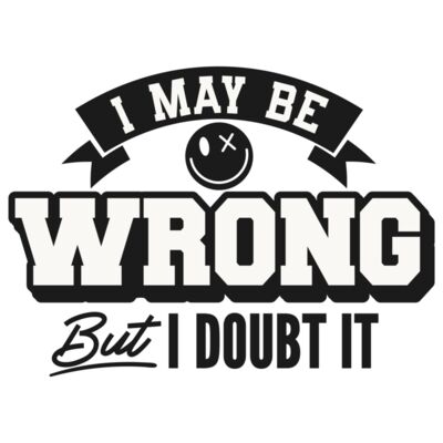 I may be wrong Thumbnail