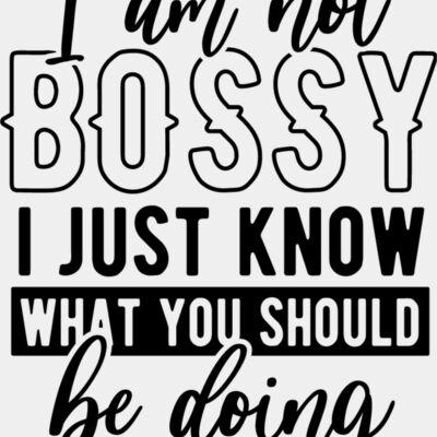 Im not a bossy Thumbnail