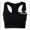 TriDri® seamless '3D fit' multi-sport sculpt solid colour bra Thumbnail