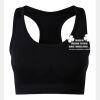 TriDri® seamless '3D fit' multi-sport sculpt solid colour bra Thumbnail