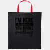 Varsity cotton shopper short handle Thumbnail