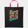 Varsity cotton shopper short handle Thumbnail