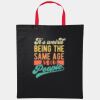 Varsity cotton shopper short handle Thumbnail