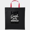 Varsity cotton shopper short handle Thumbnail