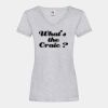 Women's valueweight v-neck T Thumbnail