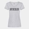 Women's valueweight v-neck T Thumbnail
