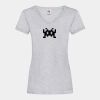 Women's valueweight v-neck T Thumbnail