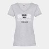 Women's valueweight v-neck T Thumbnail