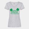 Women's valueweight v-neck T Thumbnail