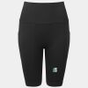 Women’s TriDri® ribbed seamless '3D Fit' cycle shorts Thumbnail