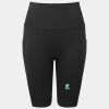 Women’s TriDri® ribbed seamless '3D Fit' cycle shorts Thumbnail