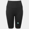 Women’s TriDri® ribbed seamless '3D Fit' cycle shorts Thumbnail