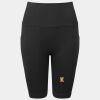 Women’s TriDri® ribbed seamless '3D Fit' cycle shorts Thumbnail