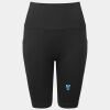 Women’s TriDri® ribbed seamless '3D Fit' cycle shorts Thumbnail